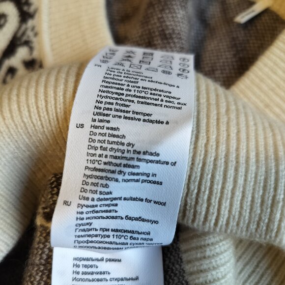 Sandro, New With Tags, Wool Chasmire Knit Top - Picture 8 of 9